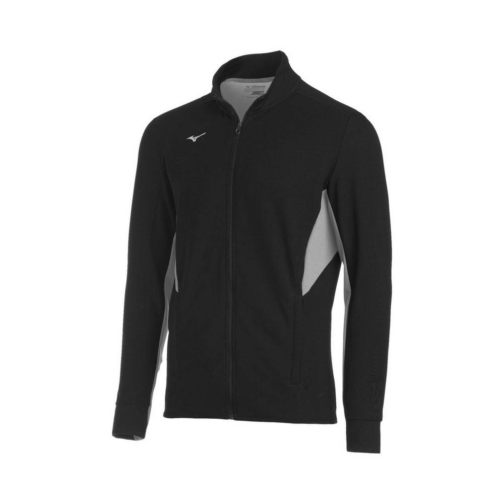 Casaco Mizuno Elite Thermal - Homem - Pretas/Cinzentas - WMBLA5376